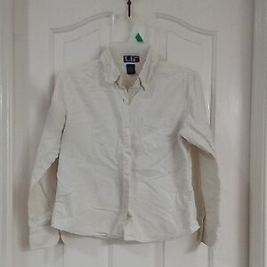 Women Petite Button Down Shirt